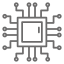 Steuergerät Chip Symbol - ECU Reparatur Icon
